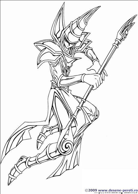 yu-gi-oh desene colorat